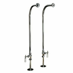 Barclay TKATS60-BCP2 Estelle 60″ Acrylic Slipper Premium Tub Kit In Bisque With Polished Chrome Accessories -Hansgrohe Shop 05ed8bf7 cd53 4dea 9555 9e5ba6a7329c 1000