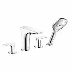 Hansgrohe PuraVida Trim 4 Hole Roman Tub Set