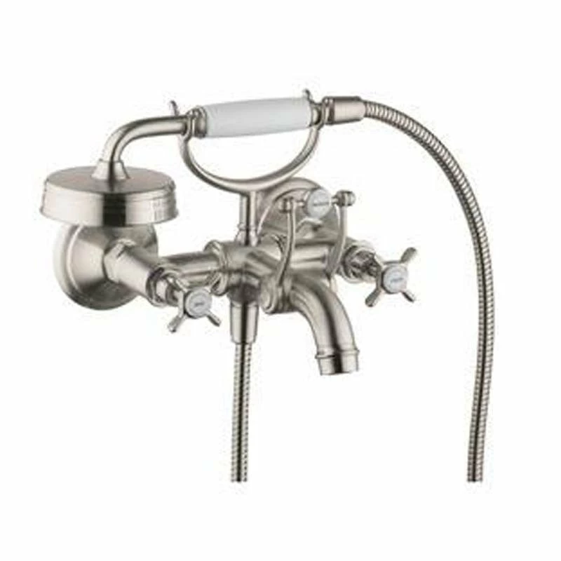 Axor Montreal Wall Mounted Tub Filler With Cross Handle 2 Axor Montreal Wall Mounted Tub Filler With Cross Handle - Image 2