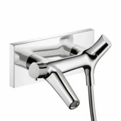 Axor Starck Organinc Thermostatic Tub Filler Wall Mounted (Chrome)