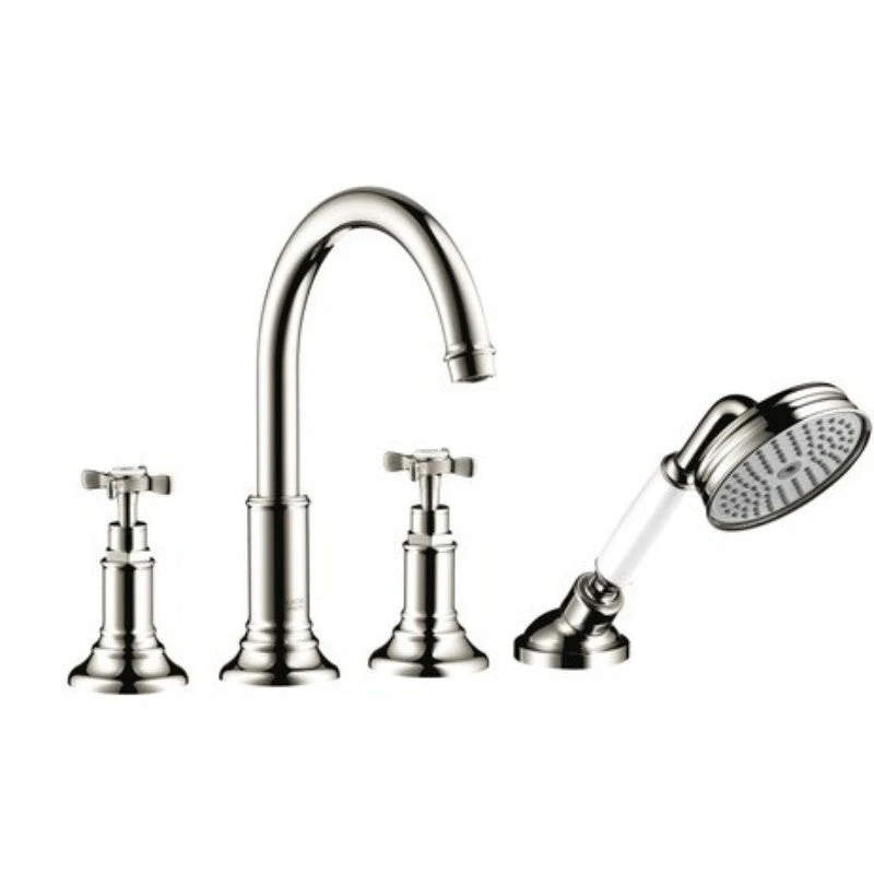 Axor Montreal 4 Hole Roman Tub Trim With Cross Handle 3 Axor Montreal 4 Hole Roman Tub Trim With Cross Handle - Image 3