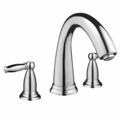 Hansgrohe Swing C 3 Hole Tub Filler Trim With Lever Handle