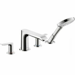 Hansgrohe Metris E 4 Hole Roman Tub