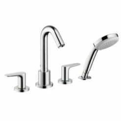 Hansgrohe Logis 4-Hole Roman Tub Set LEVER