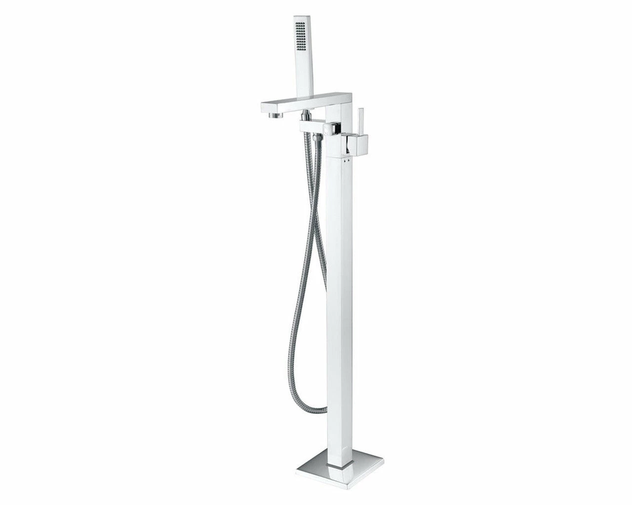 MTD Vanities Eilat 2011 Single Handle Floor Mount Tub Filler With Hand Shower 2 MTD Vanities Eilat 2011 Single Handle Floor Mount Tub Filler With Hand Shower - Image 2