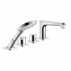 Axor Citterio E 4-Hole Thermostatic Roman Tub Faucet (Chrome)