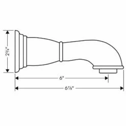 Hansgrohe Logis Classic Tub Spout -Hansgrohe Shop 37 hmu00296 tif