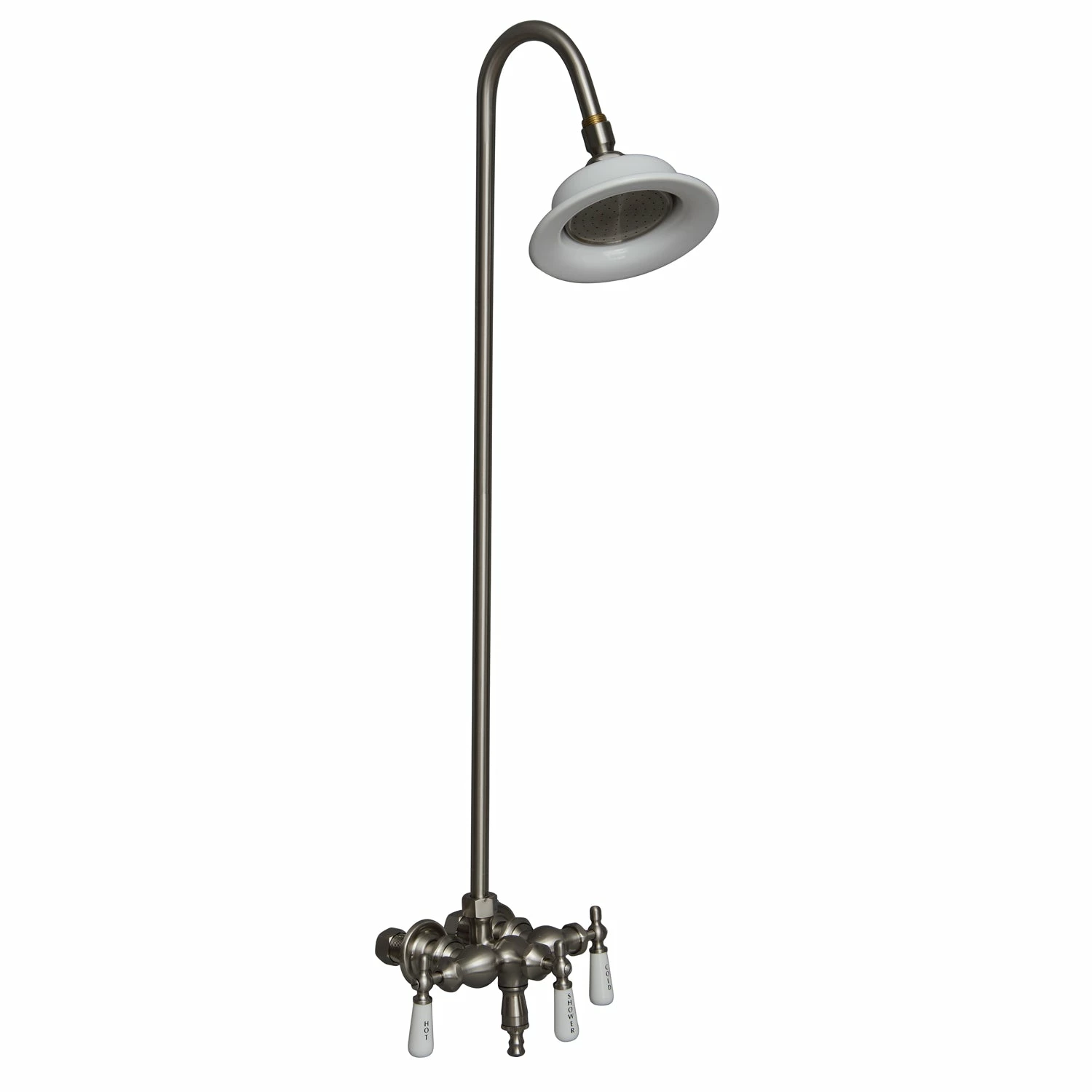 Barclay Products Clawfoot Tub Filler – Diverter Faucet With Old Style Spigot 5 Barclay Products Clawfoot Tub Filler – Diverter Faucet With Old Style Spigot - Image 5