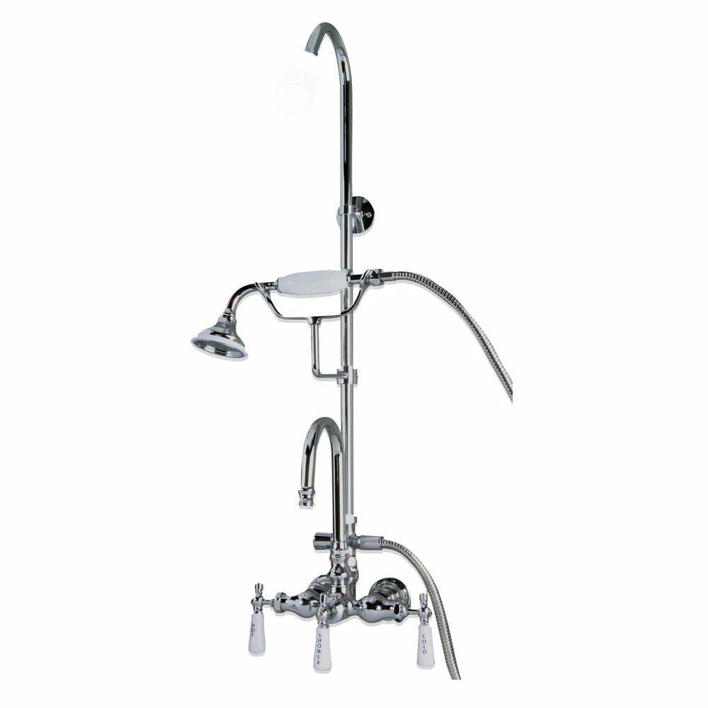 Barclay Products Tub/Shower Faucet With Handheld Shower 1 Barclay Products Tub/Shower Faucet With Handheld Shower