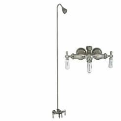 Barclay Products Clawfoot Tub/Shower Converto Unit With Diverter Faucet