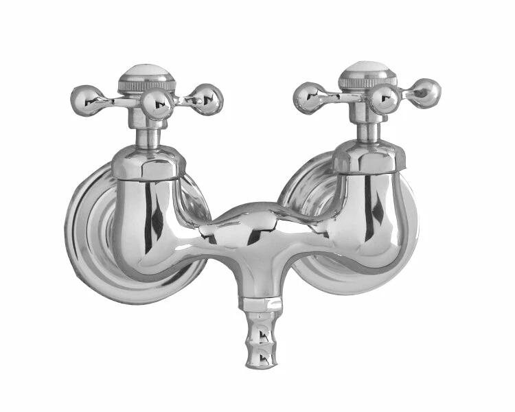 Barclay Products Clawfoot Tub Filler – Metal Cross Handles 1 Barclay Products Clawfoot Tub Filler – Metal Cross Handles