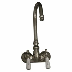 Barclay Products Clawfoot Tub Filler – Code Spout, Lever Porcelain Handles -Hansgrohe Shop 4052 PL PN