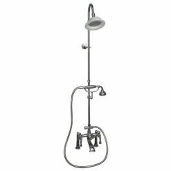 Barclay Products Clawfoot Tub/Shower Converto Unit With Handshower