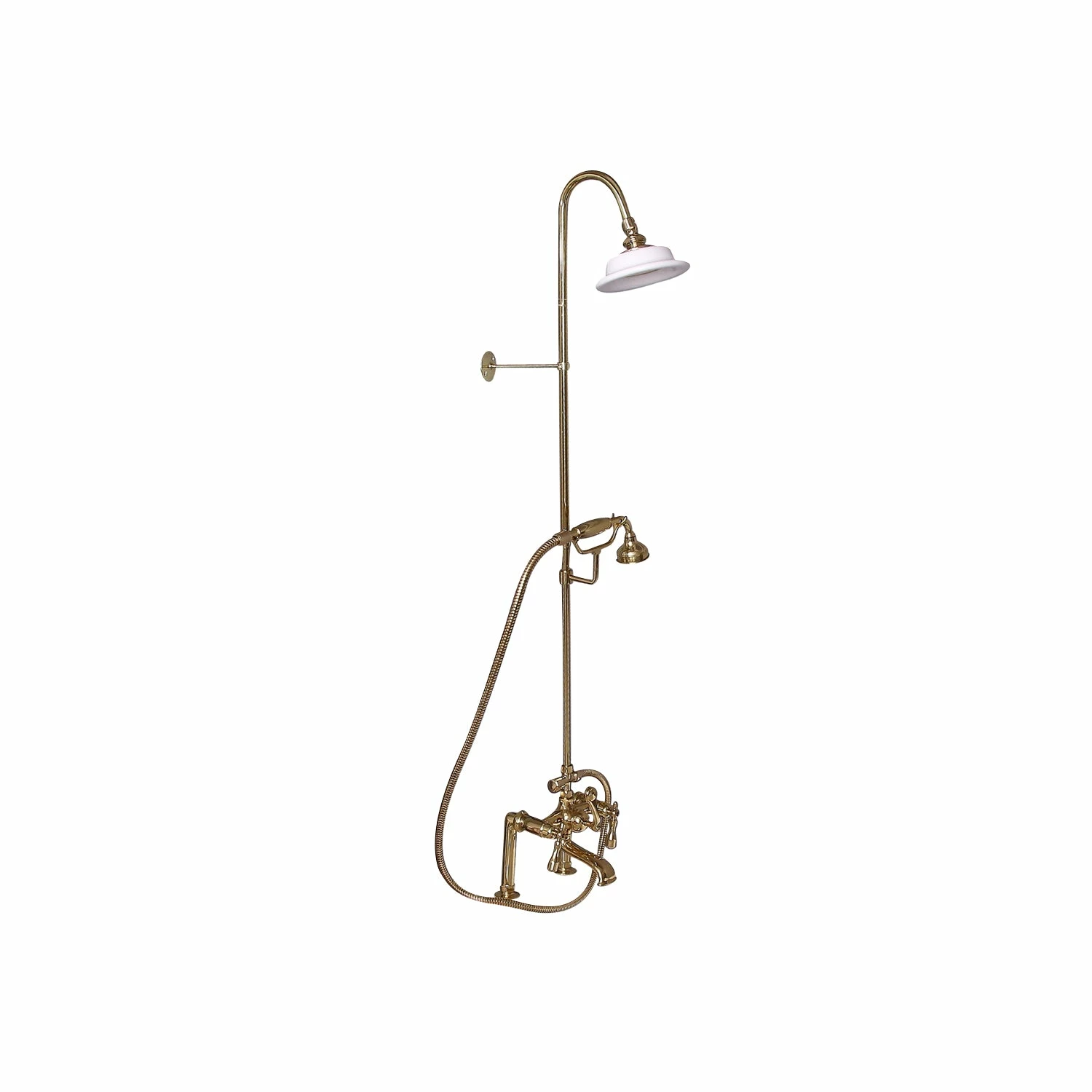 Barclay Products Clawfoot Tub/Shower Converto Unit With Handshower 4 Barclay Products Clawfoot Tub/Shower Converto Unit With Handshower - Image 4