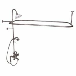 Barclay Products Rectangular Shower Unit – Metal Cross Handles -Hansgrohe Shop 4065 MC PN cb5393f8 766e 4b2d 8114 bf902da6584a
