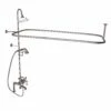 Barclay Products Rectangular Shower Unit – Metal Lever Handles