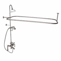 Barclay Products Rectangular Shower Unit – Metal Lever Handles