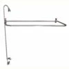 Barclay Poducts Code Spout "D" Rod Clawfoot Shower Unit