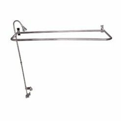 Barclay Poducts Code Spout "D" Rod Clawfoot Shower Unit -Hansgrohe Shop 4191 60 PN