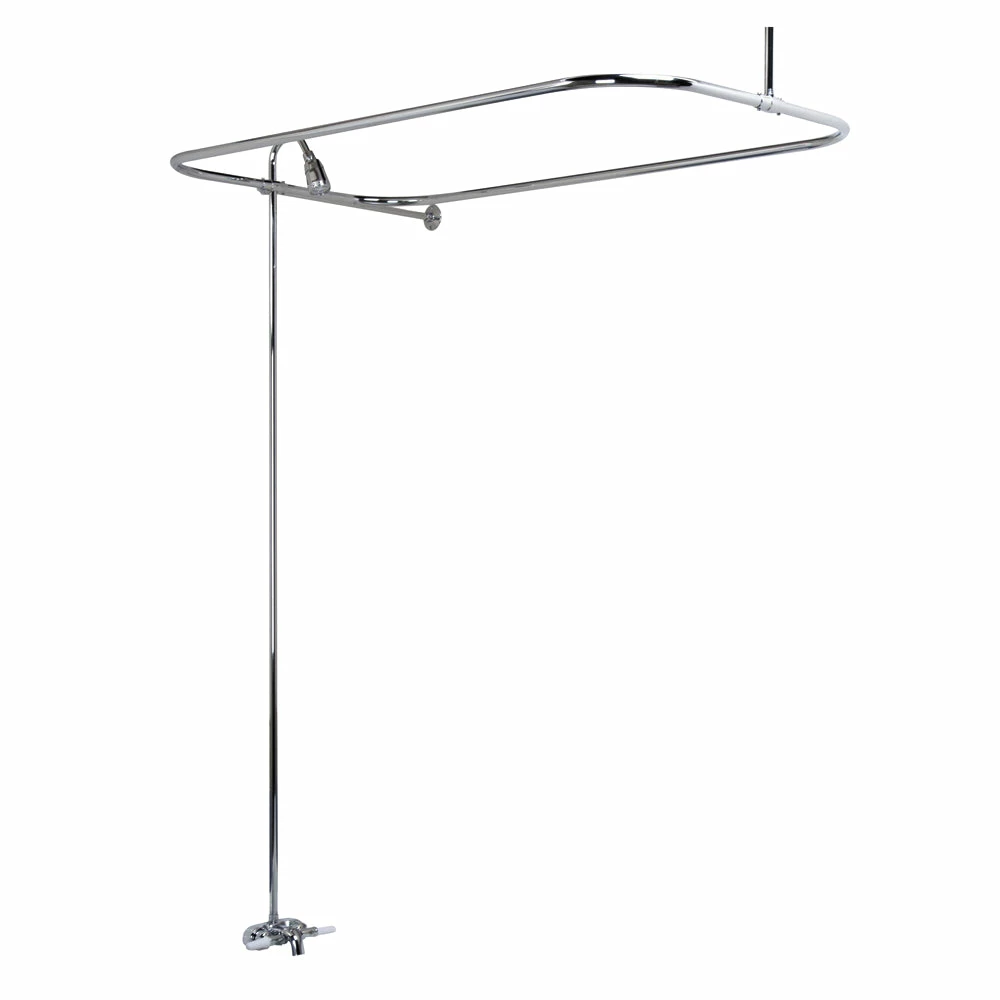 Barclay Products Converto Rectangular Shower Unit With Side Wall Support 1 Barclay Products Converto Rectangular Shower Unit With Side Wall Support