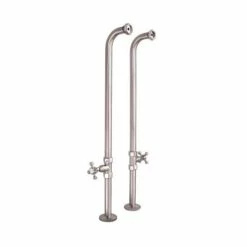 Barclay - Freestanding Tub Supplies With Stops - 4502MC