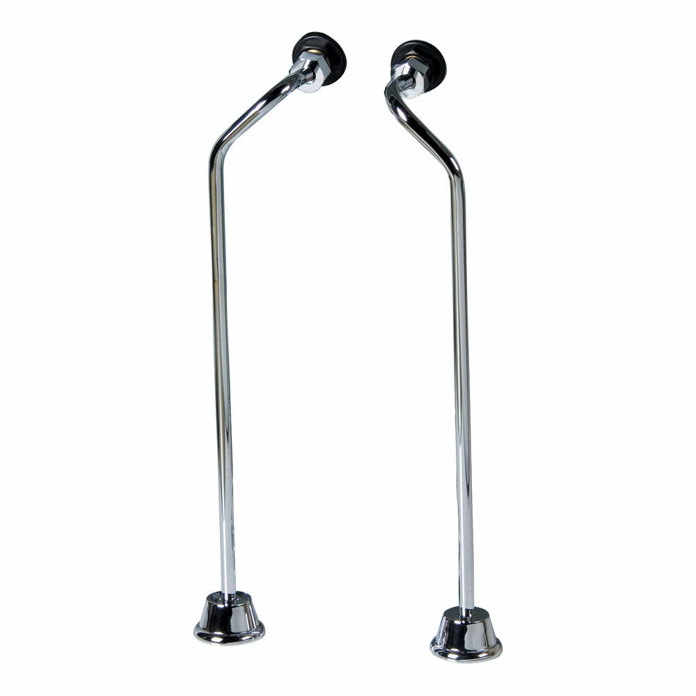 Barclay 5576 Water Supply Hookup Kit - Cone Washers, Plated Locknuts For Tub With Legs 1 Barclay 5576 Water Supply Hookup Kit - Cone Washers, Plated Locknuts For Tub With Legs