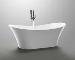 MTD Vanities Torrance 6518 70" Modern Freestanding Acrylic Bathtub -Hansgrohe Shop 6518 5 32176