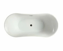 MTD Vanities Sunset 6805 67" Modern Freestanding Acrylic Bathtub -Hansgrohe Shop 6805 5 93469