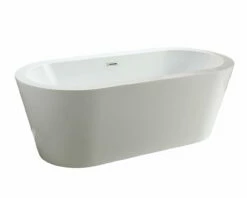 MTD Vanities Del Mar 6812 67" Modern Freestanding Acrylic Bathtub -Hansgrohe Shop 6812 3 66043