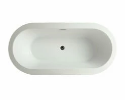 MTD Vanities Del Mar 6812 67" Modern Freestanding Acrylic Bathtub -Hansgrohe Shop 6812 4 55748