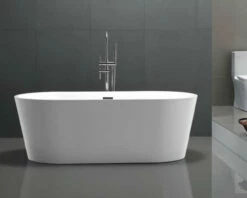 MTD Vanities Laguna 6815 Modern Freestanding Acrylic Bathtub