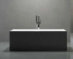 MTD Vanities Long Beach 6816B 60" Modern Freestanding Acrylic Bathtub -Hansgrohe Shop 6816B 1 58010