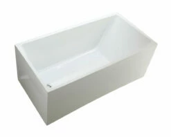 MTD Vanities Long Beach 6816B 60" Modern Freestanding Acrylic Bathtub -Hansgrohe Shop 6816B 5 28786