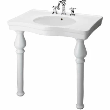 Barclay Milano Deluxe Console Table Bathroom Sink 1 Barclay Milano Deluxe Console Table Bathroom Sink