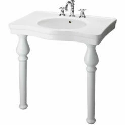Barclay Milano Console Table Bathroom Sink -Hansgrohe Shop 968 WH qgccqv