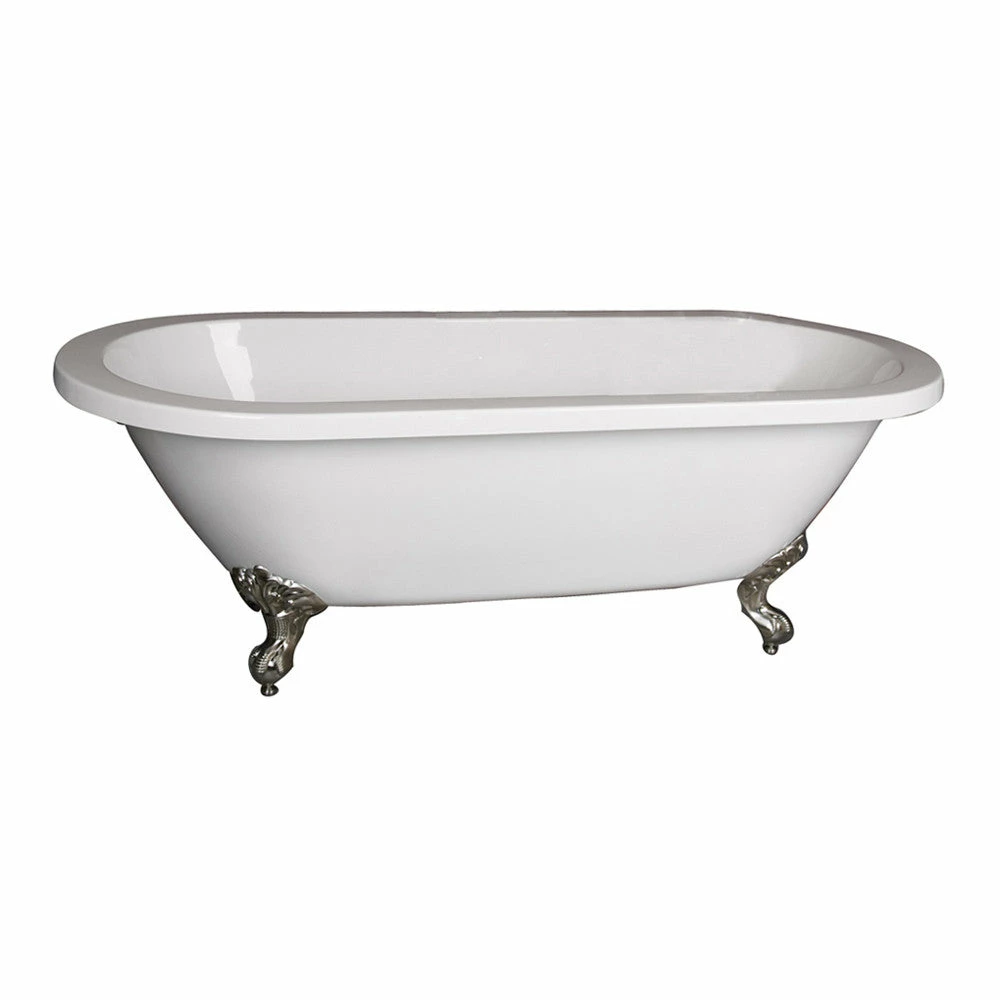 Barclay Collier 70" Acrylic Double Roll Freestanding Bathtub 1 Barclay Collier 70" Acrylic Double Roll Freestanding Bathtub