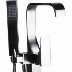 Alfi Brand AB2180 Floor Mount Tub Filler With Shower Head Polished/Brushed 11 Alfi Brand AB2180 Floor Mount Tub Filler With Shower Head Polished/Brushed -Hansgrohe Shop AB2180 BN 1