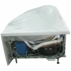 EAGO AM198ETL-R 5' Single Person Rounded Clear Corner Whirlpool Bathtub - Right Drain -Hansgrohe Shop AM198 R 9