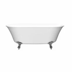 Barclay Cicely 63" Acrylic Freestanding Tub - No Faucet Holes