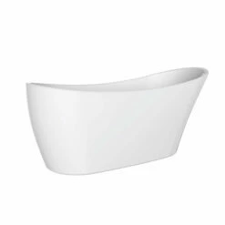 Barclay - Lydia 65" Acrylic Slipper Tub With Integrated Drain And Overflow - ATSN65IG -Hansgrohe Shop ATSN65IG2