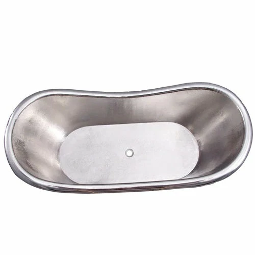 Barclay Ankara 66" Copper Double Slipper Freestanding Tub 3 Barclay Ankara 66" Copper Double Slipper Freestanding Tub - Image 3