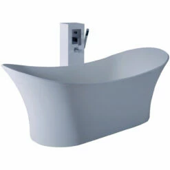 Control Brand True Solid Surface Soaking Tub - “Cloud”