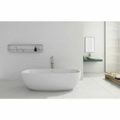 Control Brand True Solid Surface Soaking Tub - “Pure” 5 Control Brand True Solid Surface Soaking Tub - “Pure” -Hansgrohe Shop BW1856