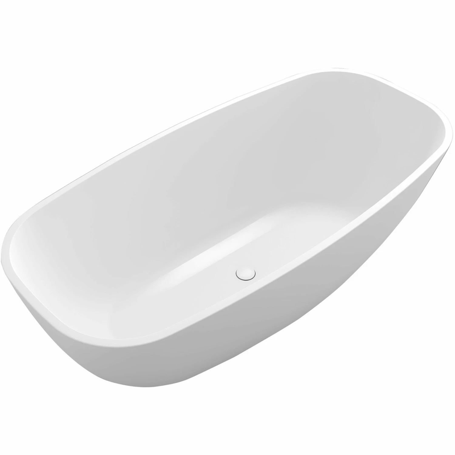 Control Brand True Solid Surface Soaking Tub - “Pure” 2 Control Brand True Solid Surface Soaking Tub - “Pure” - Image 2