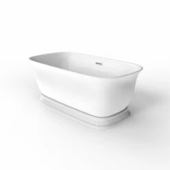 Barclay - Bethany 59" Acrylic Freestanding Tub With Integral Drain - ATDNB59IG -Hansgrohe Shop Bethany2