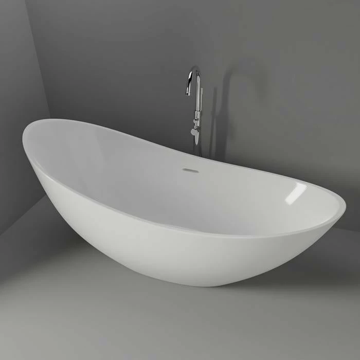 Barclay - Britta 73" Resin Slipper Tub - RTSN73 3 Barclay - Britta 73" Resin Slipper Tub - RTSN73 - Image 3
