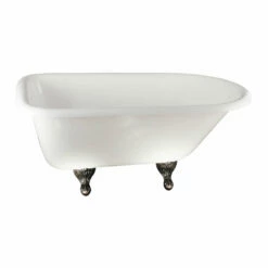 Barclay Bartlett Cast Iron Roll Top Freestanding Tub