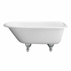 Barclay Brocton Cast Iron Roll Top Freestanding Tub