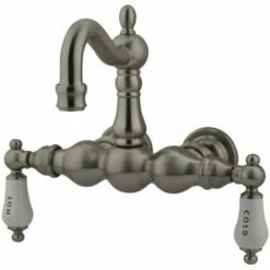 Kingston Brass CC1003T Vintage 3-3/8" Wall Mount Tub Filler -Hansgrohe Shop CC1003T8