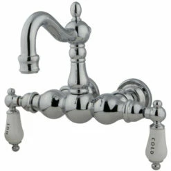 Kingston Brass CC1003T Vintage 3-3/8" Wall Mount Tub Filler -Hansgrohe Shop CC1004T1